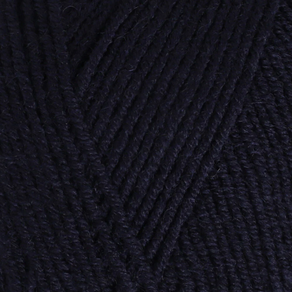 Yarnart Merino de Luxe / 50 Yarn, Navy Blue - 583 - Image 2