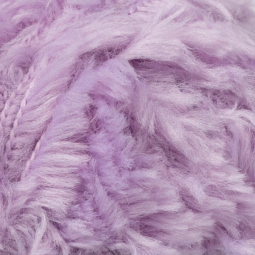 YarnArt Mink 50gr Fluffy Yarn, Lilac Purple - 350 - Image 2