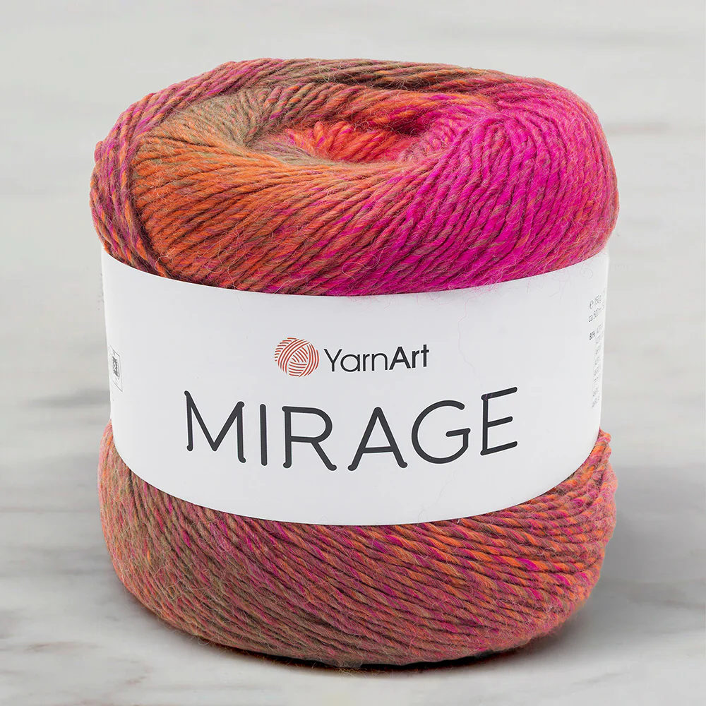 Yarnart Mirage Variegated Hand Knitting Yarn - 5304