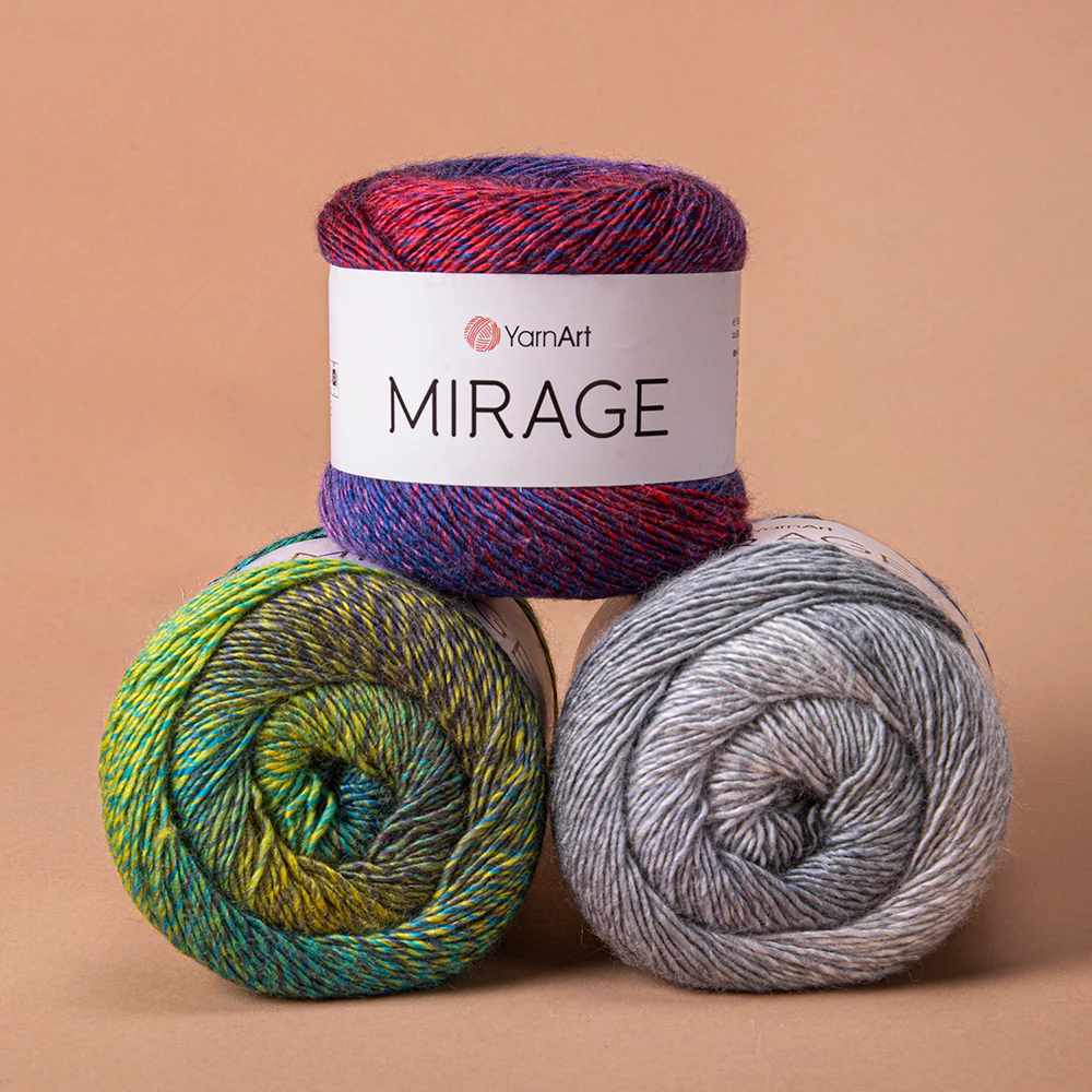Yarnart Mirage Variegated Hand Knitting Yarn - 5306 - Image 4