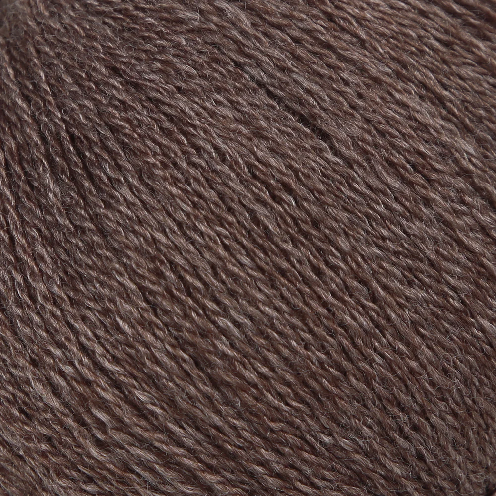 YarnArt SILKY WOOL Hand Knitting Yarn, Brown - 336 - Image 2