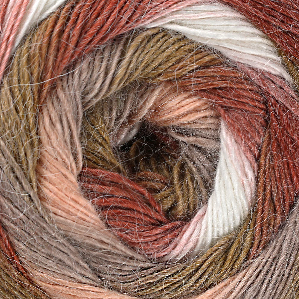 YarnArt Stylish Alpaca Hand Knitting Yarns, Variegated - 7701 - Image 2