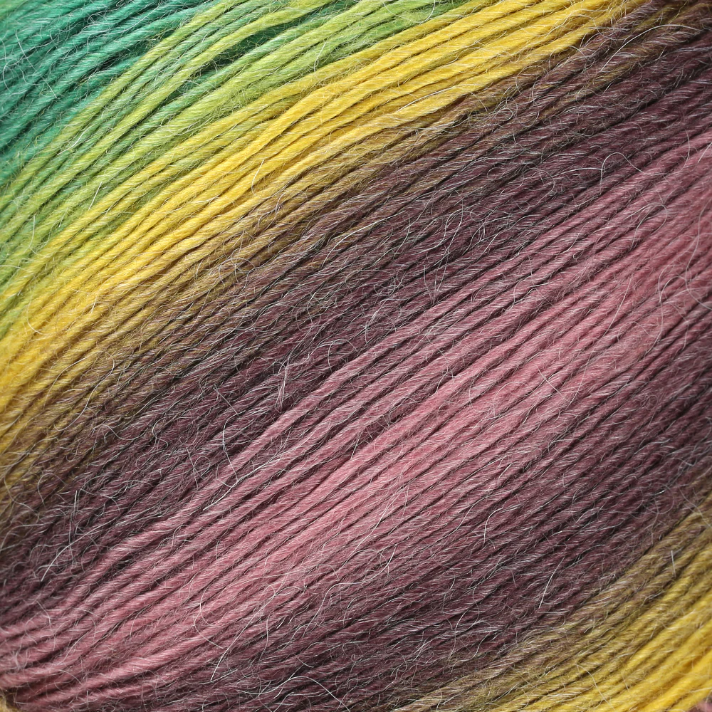 YarnArt Stylish Alpaca Hand Knitting Yarns, Variegated - 7705 - Image 3