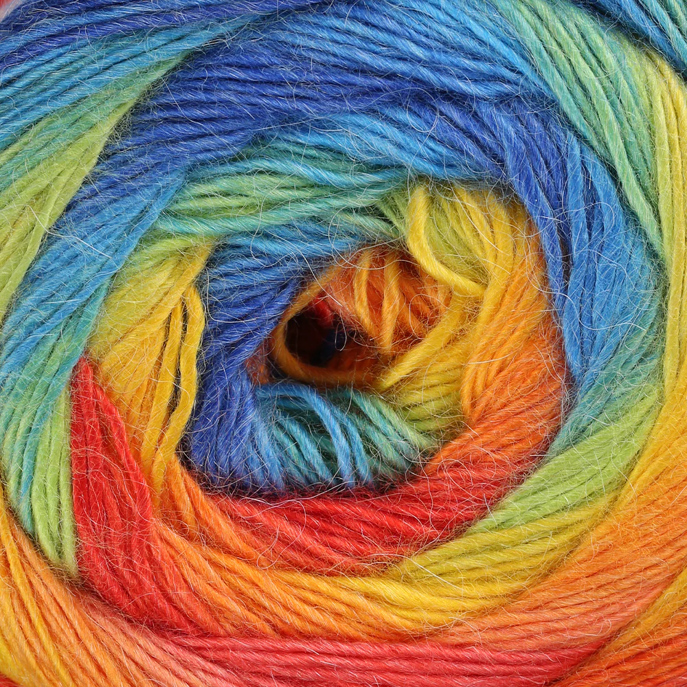 YarnArt Stylish Alpaca Hand Knitting Yarns, Variegated - 7708 - Image 2