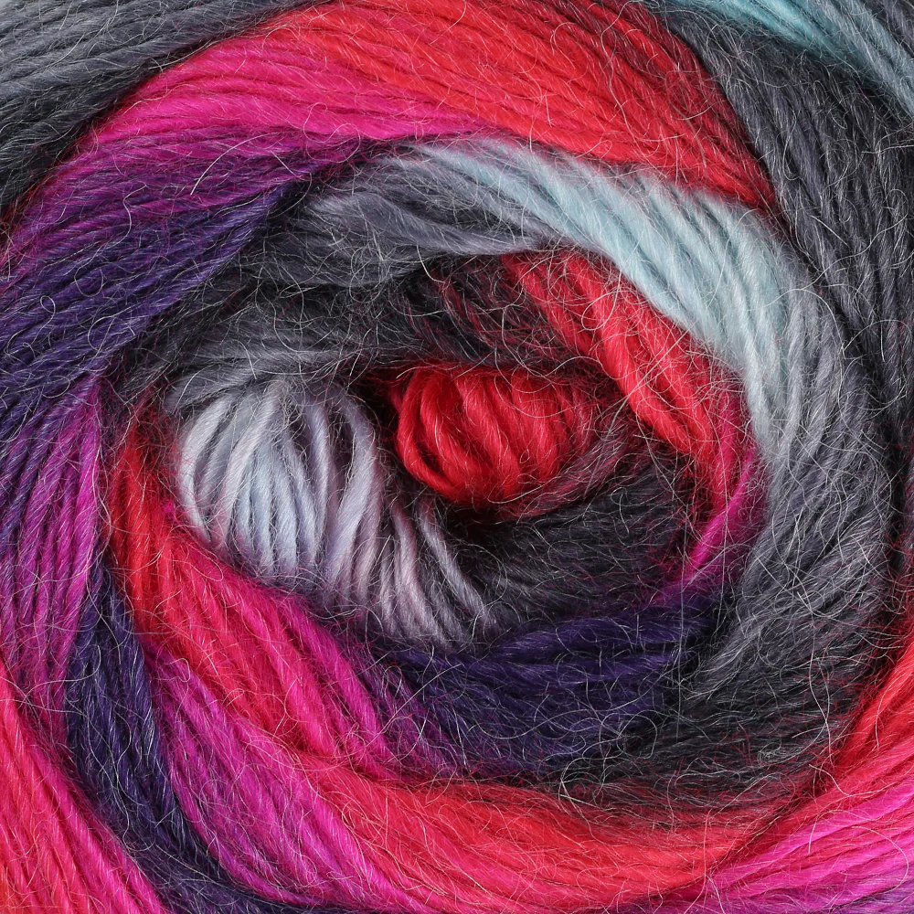YarnArt Stylish Alpaca Hand Knitting Yarns, Variegated - 7711 - Image 2