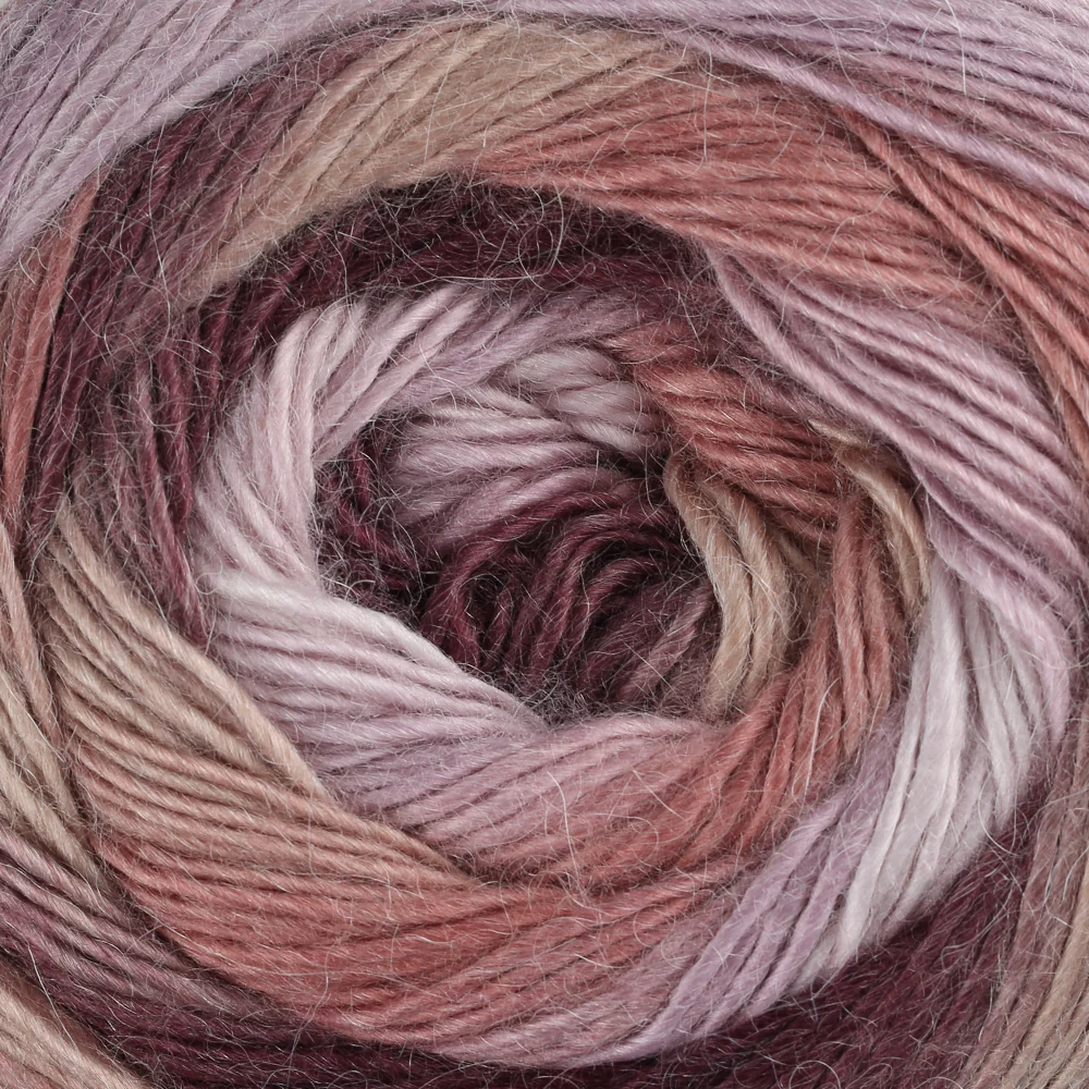 YarnArt Stylish Alpaca Hand Knitting Yarns, Variegated - 7715 - Image 2