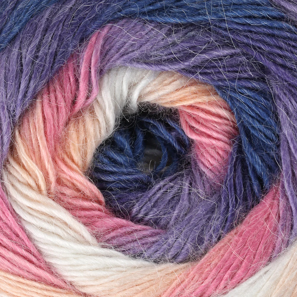 YarnArt Stylish Alpaca Hand Knitting Yarns, Variegated - 7717 - Image 2