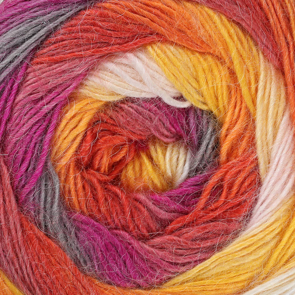 YarnArt Stylish Alpaca Hand Knitting Yarns, Variegated - 7719 - Image 2