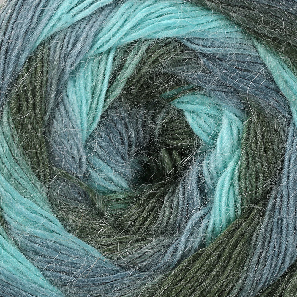YarnArt Stylish Alpaca Hand Knitting Yarns, Variegated - 7720 - Image 2